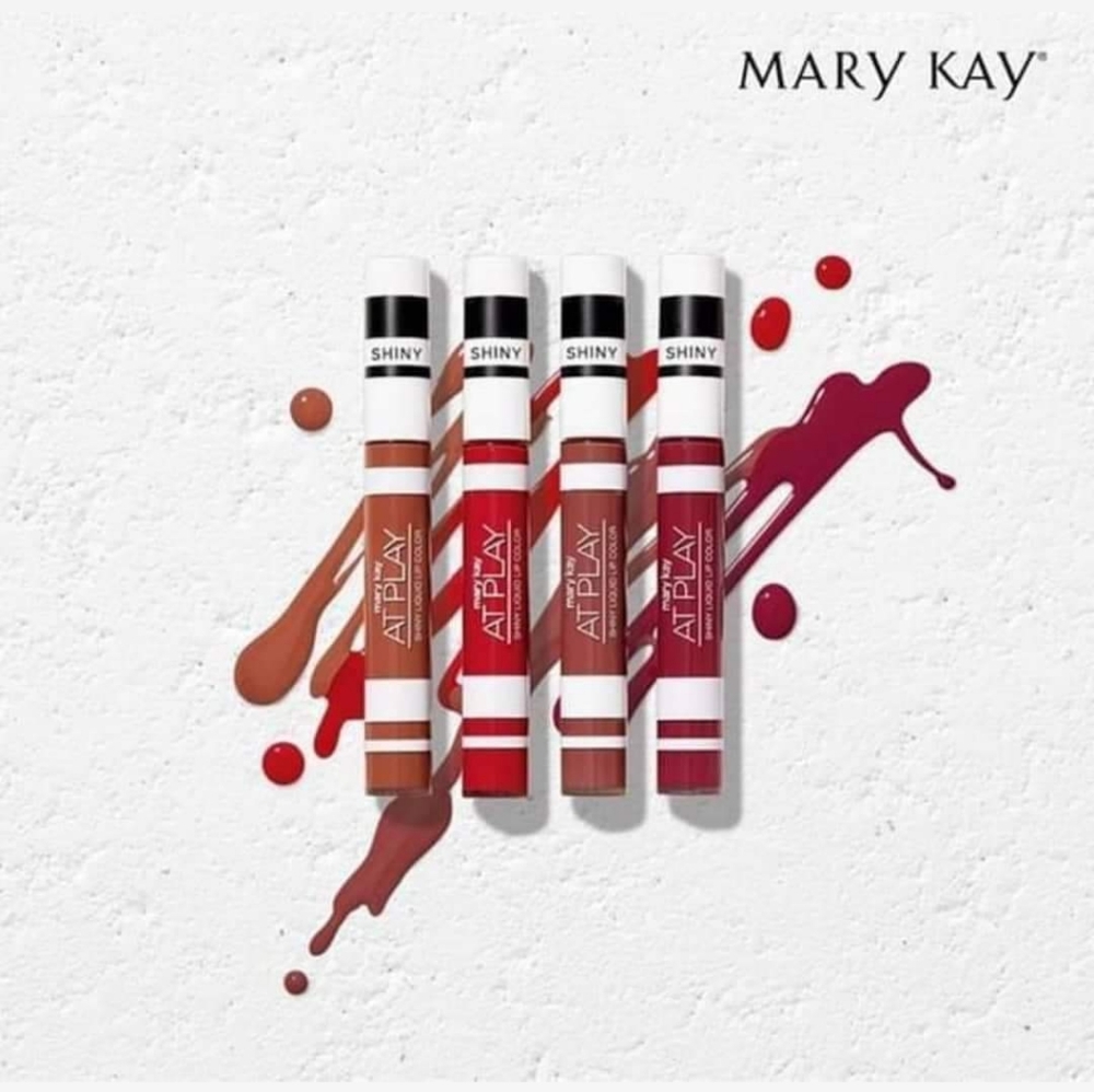 Mary Kay At Play Shine Liquid Lipsticks Bundle.